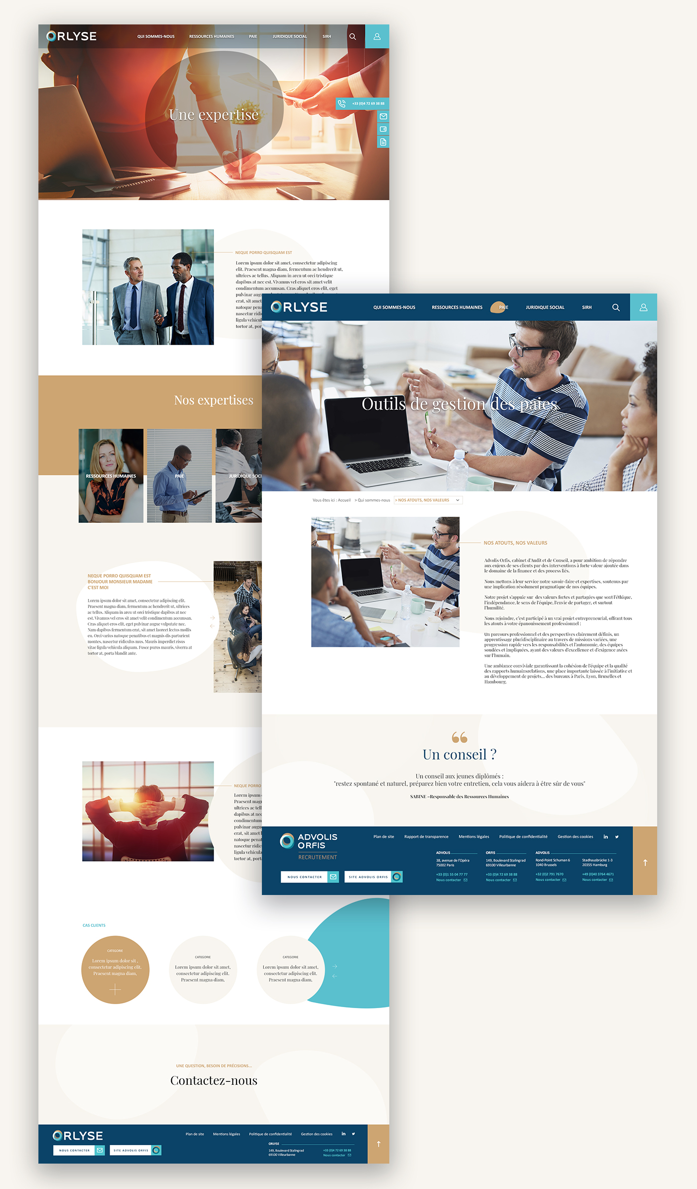 Exemple de page